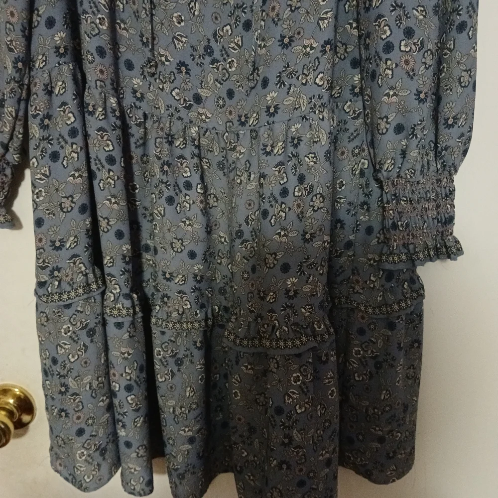 Floral Long Sleeve Dress‎
